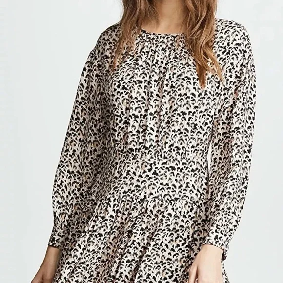 Rebecca Taylor Dresses Rebecca Taylor Leopard Print Silk Dress